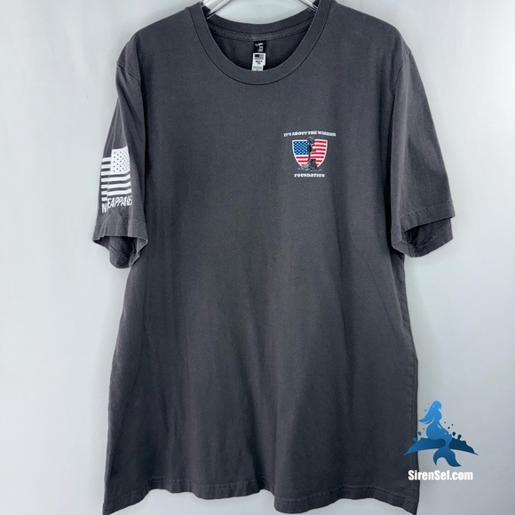1173 Nine Line Apparel “13 STRONG” Tribute Tee – XL - Gray - Picture 3 of 9